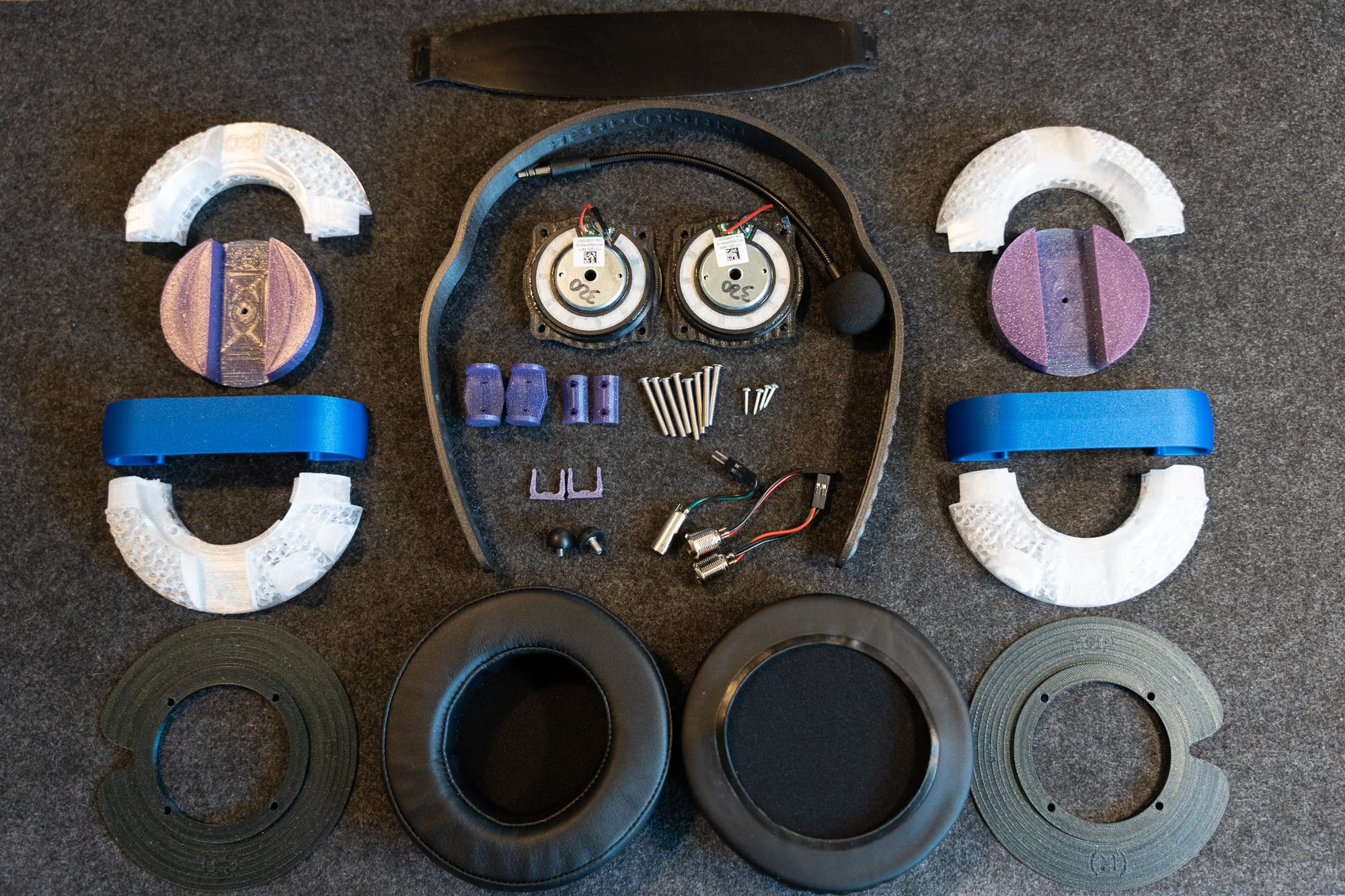 head(amame) kit and 3d printed parts